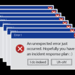 Incident Response Plan Error