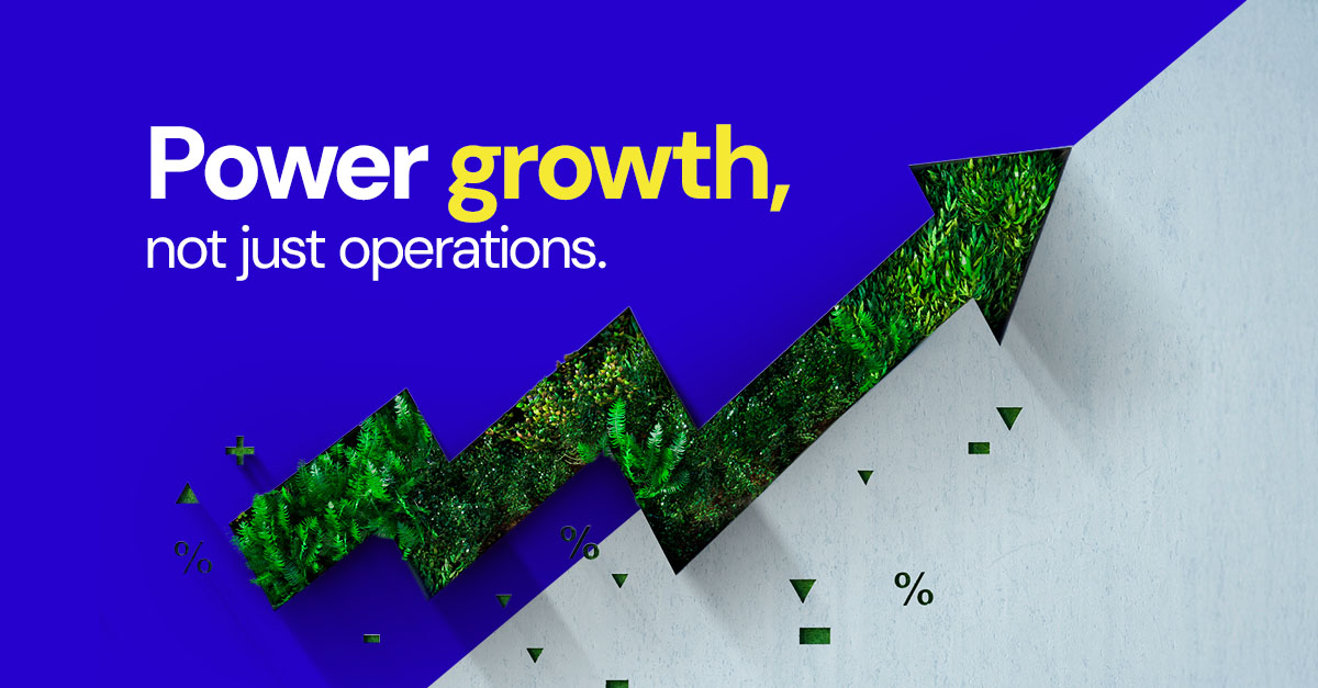 Power growth, not just operations